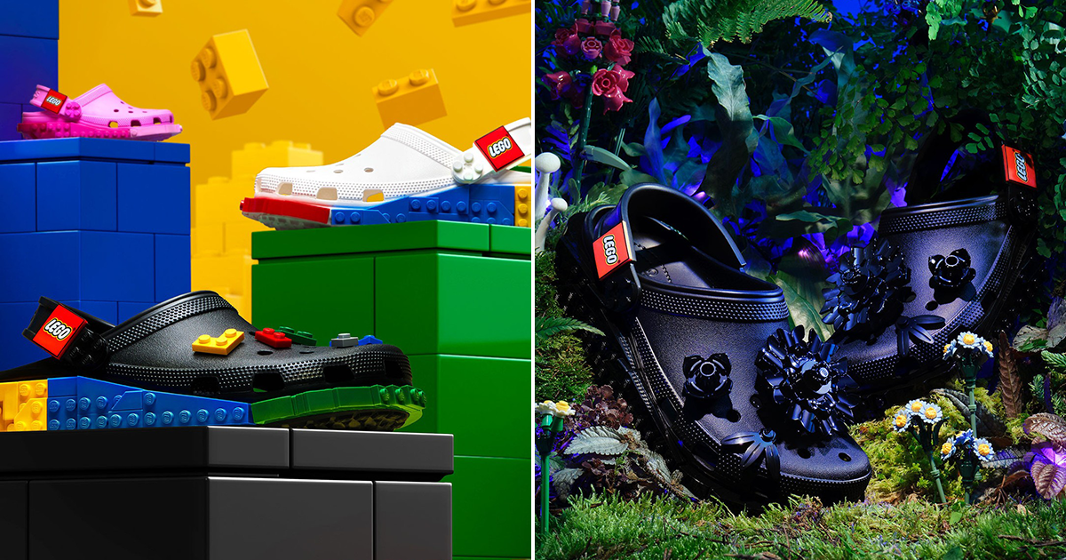 LEGO x CROCS "Creativity Clog" - Playful Clogs with Endless Customization Potential!