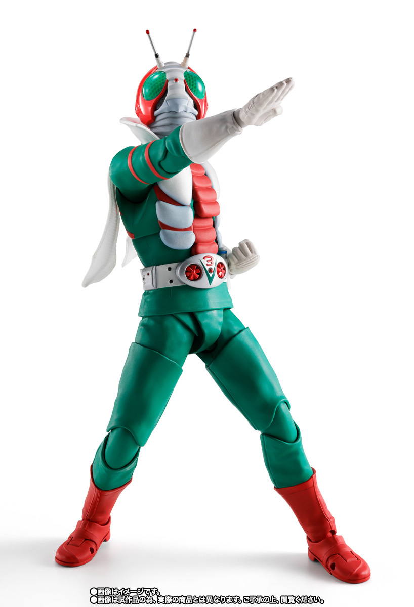 S.H.Figuarts 真骨彫製法「《仮面ライダーV3》仮面ライダーV3 栄光の