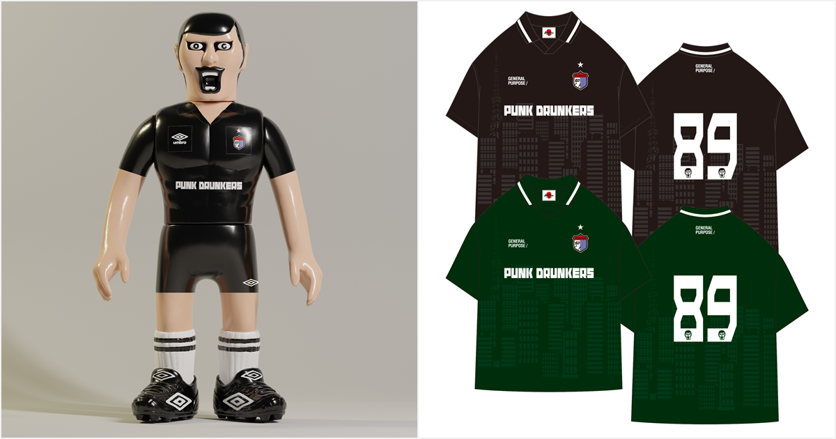 Japanese Eccentric Streetwear Brand "PUNK DRUNKERS" Releases First-Ever Exclusive Collaboration at ComplexCon HK 2026 with Century-Old British Sports Brand "UMBRO" for a Limited Edition Referee-Style Vinyl Figure