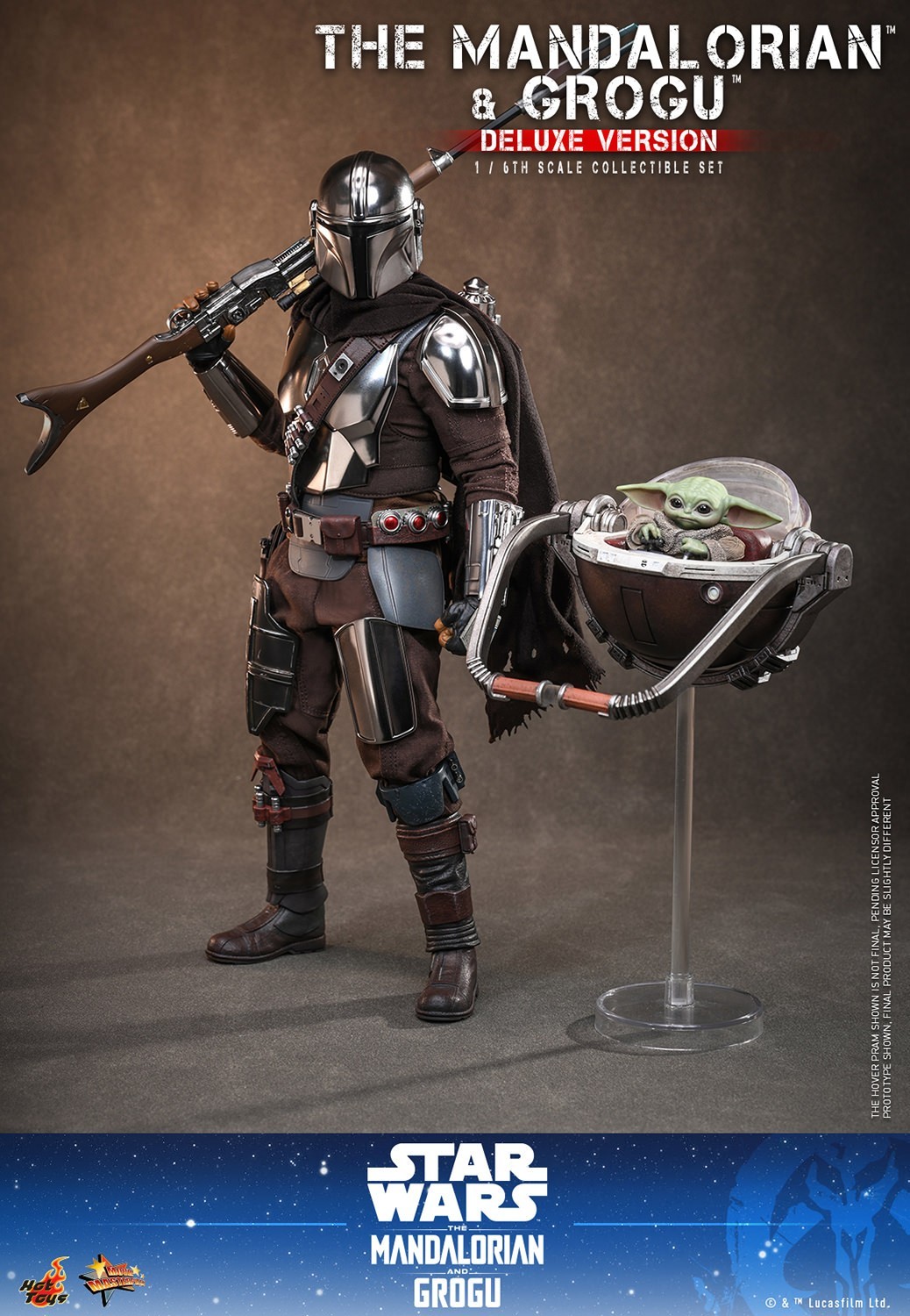 Gentle Giant『マンダロリアン』パズ・ヴィズラ 1/6スケール ミニ