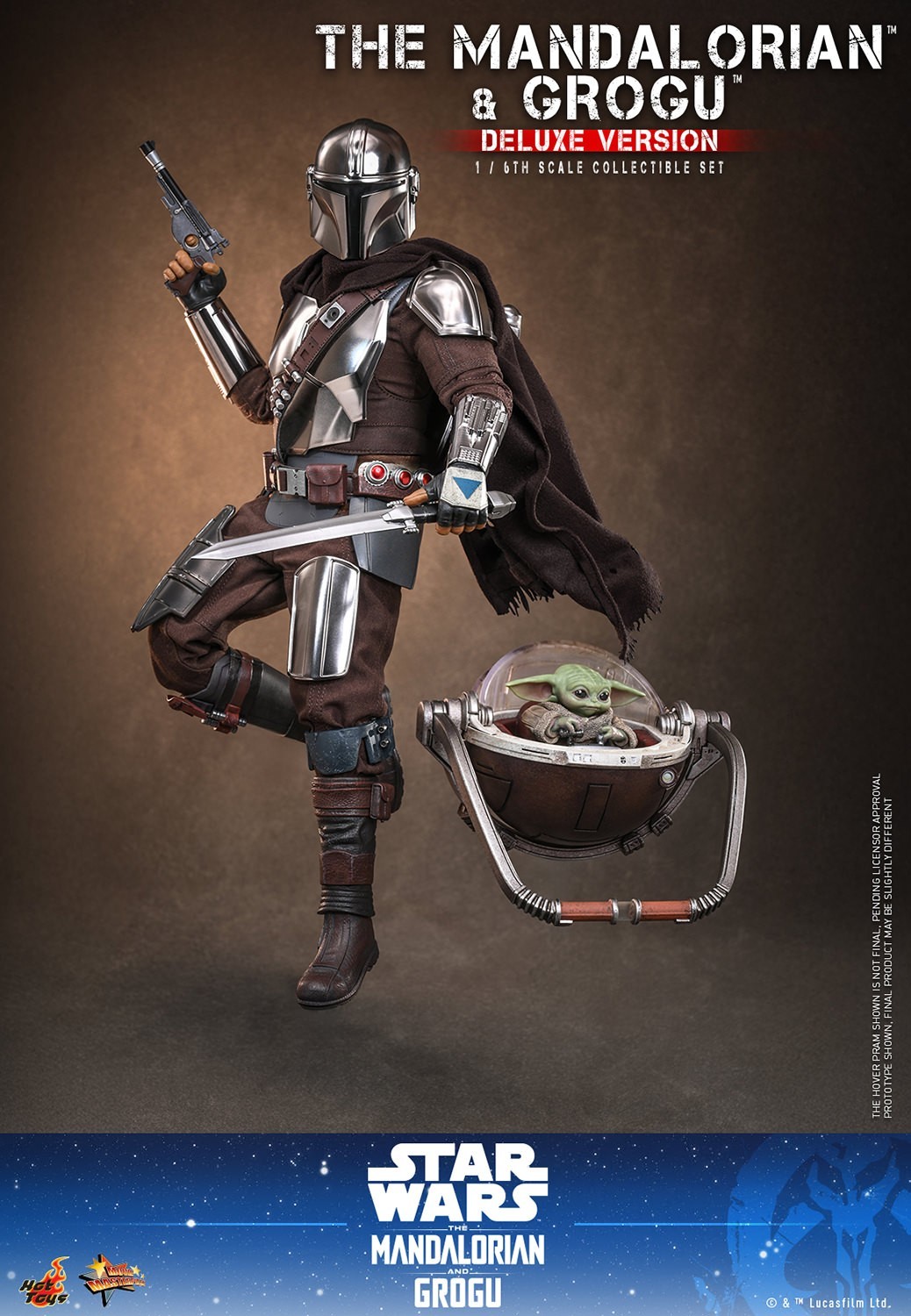 Gentle Giant『マンダロリアン』パズ・ヴィズラ 1/6スケール ミニ