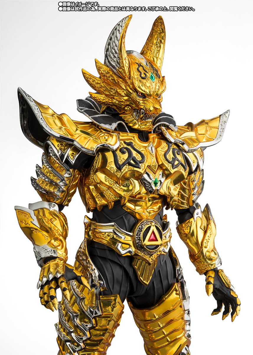 S.H.Figuarts 真骨彫製法『黄金騎士ガロ（冴島大河）』豪華メッキ鎧で