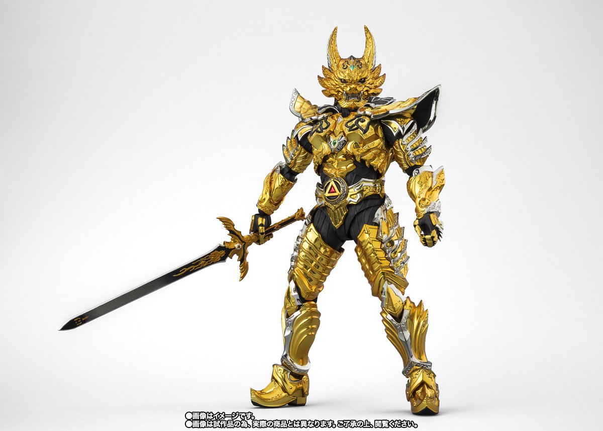 S.H.Figuarts 真骨彫製法『黄金騎士ガロ（冴島大河）』豪華メッキ鎧で