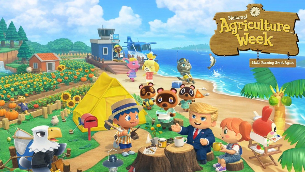 White House Uses "Animal Crossing"-Style Posts to Push Political Slogans, Netizens Left Speechless