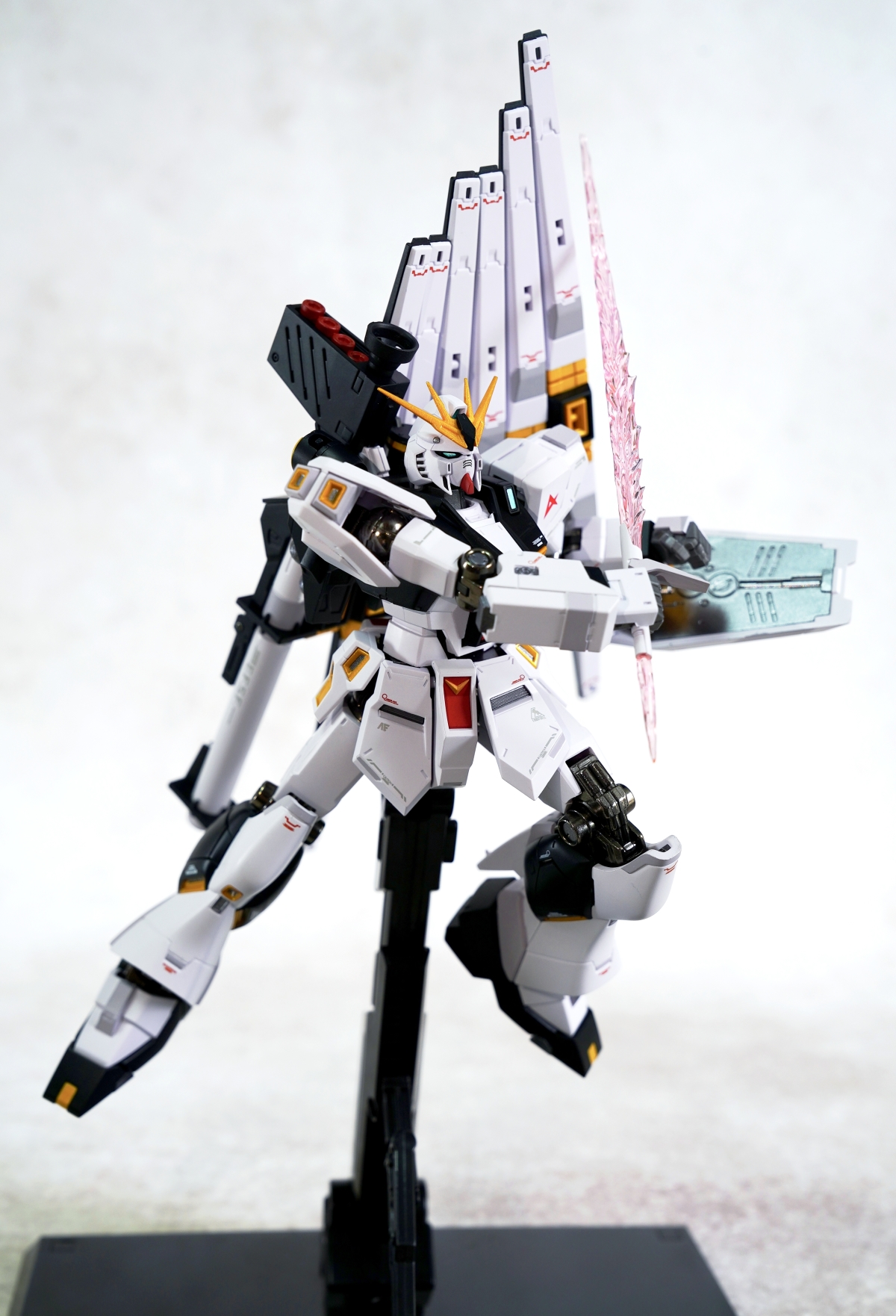 バンダイ METAL ROBOT魂 ＜SIDE MS＞ νガンダム - アムロ・レイの棺