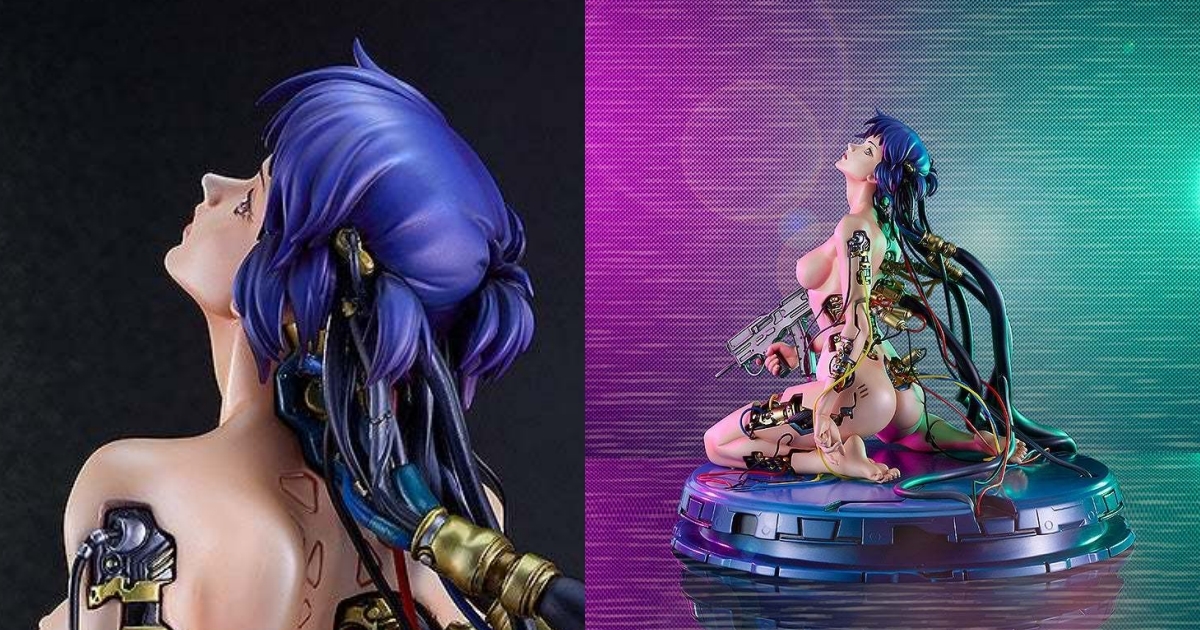 With Fans! "Ghost in the Shell" Motoko Kusanagi Original Color Edition 1/4 Scale Pre-Painted Complete Figure, Reappearing with a New Paint Application Referencing the Manga's Color Scheme!