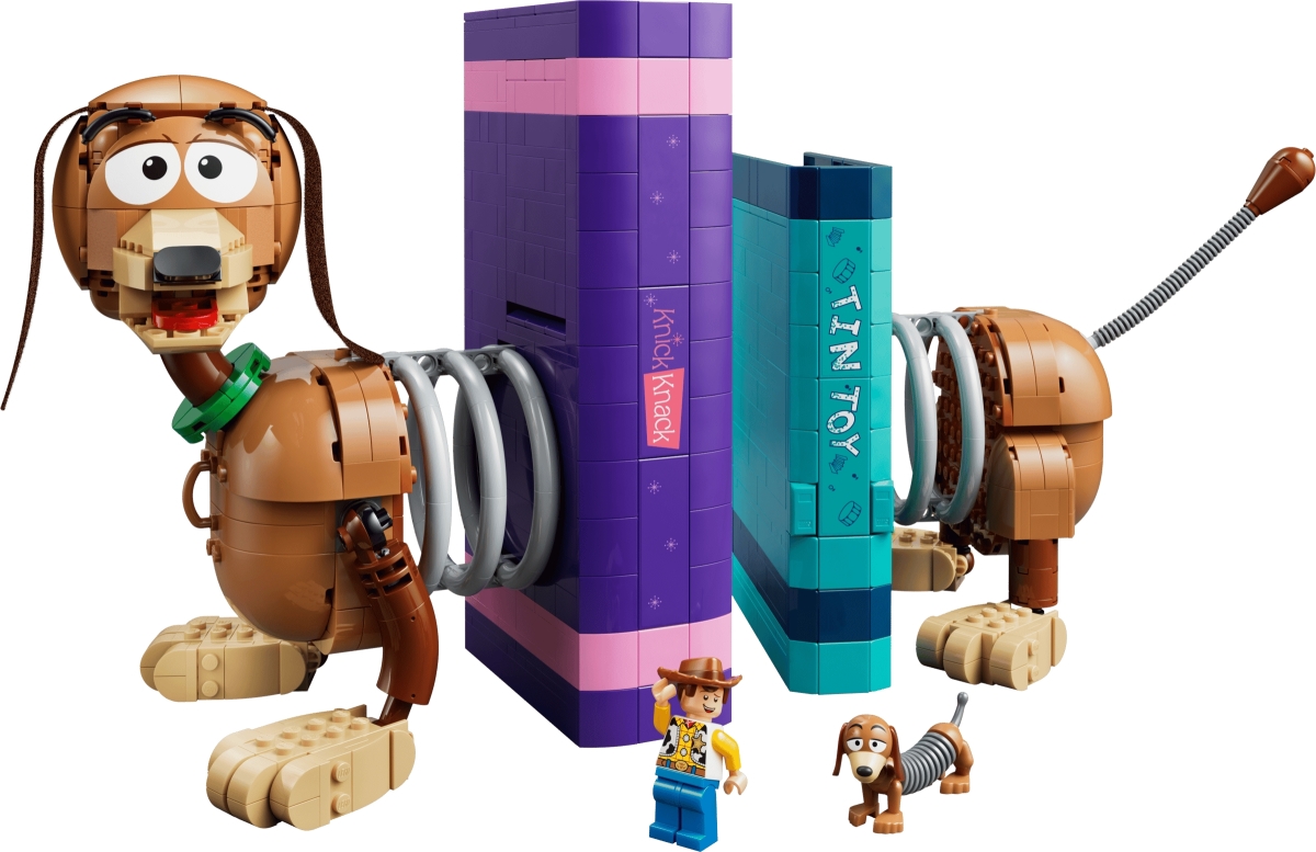LEGO 43301「トイ・ストーリー スリンキー・ドッグ ブックエンド」ミニ 