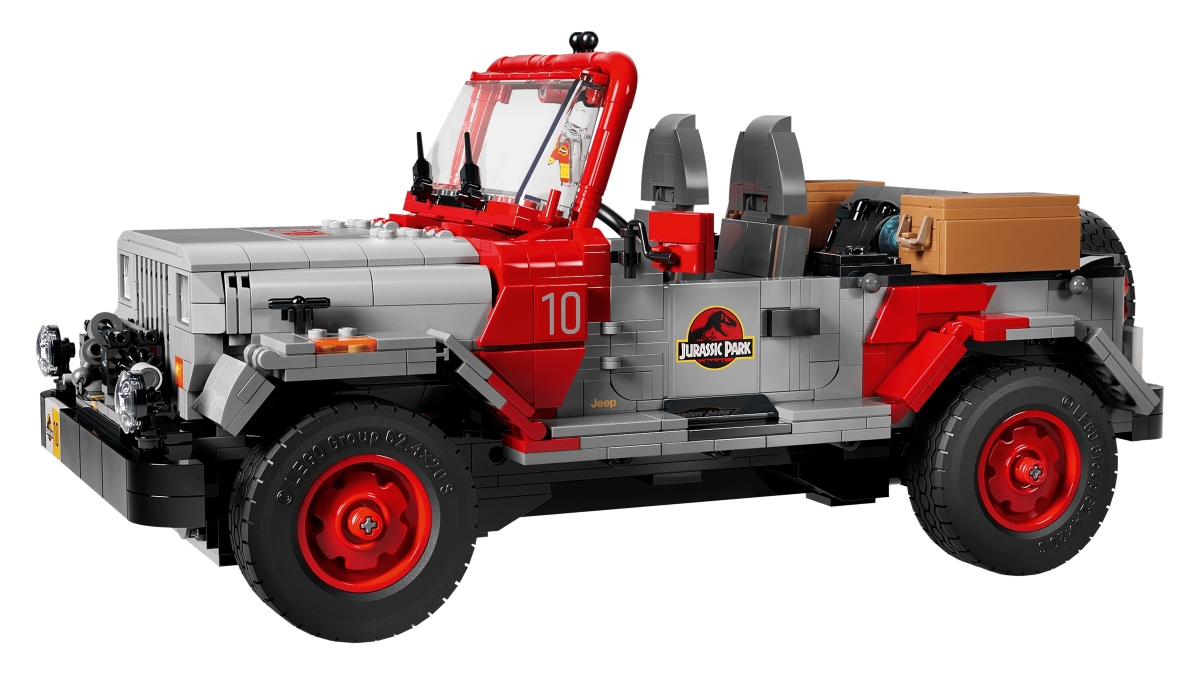 LEGO 77984「ジュラシック・パーク ジープ」1/10スケール ブロック 