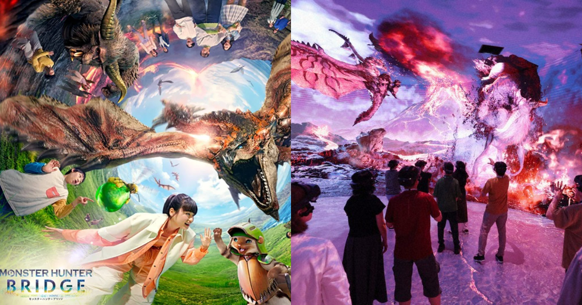 大阪世博《魔物獵人》人氣體驗設施「Monster Hunter Bridge」 宣布移至淡路島「二次元之森」延續