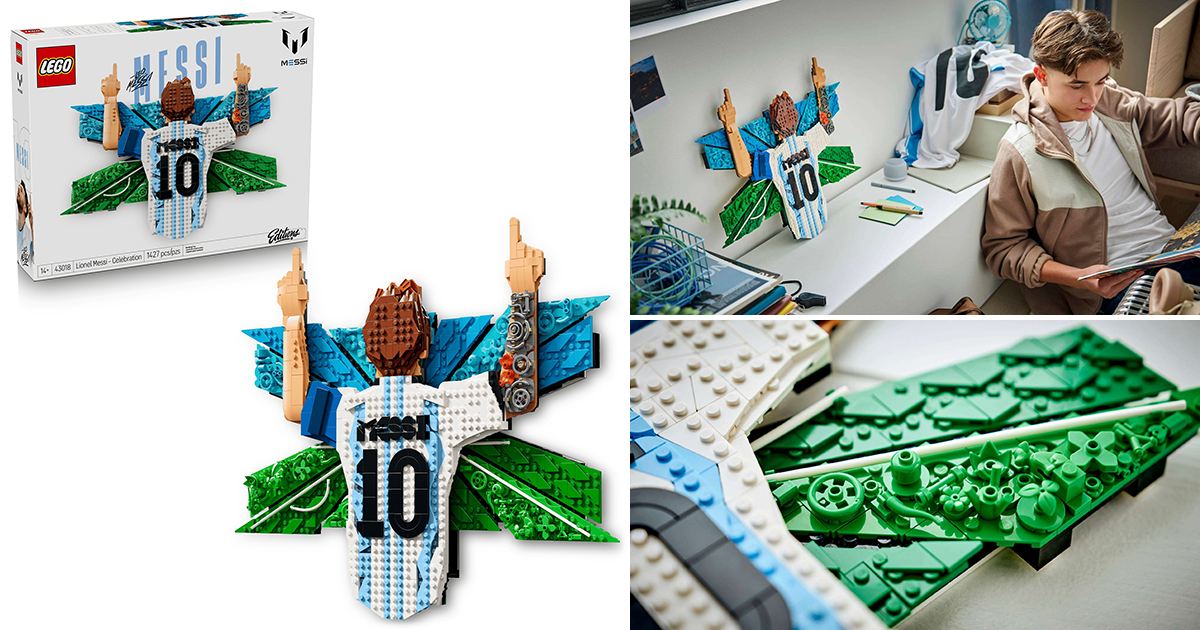 LEGO 43018 'Lionel Messi – Celebration': The Iconic Goal Celebration Immortalized in LEGO!