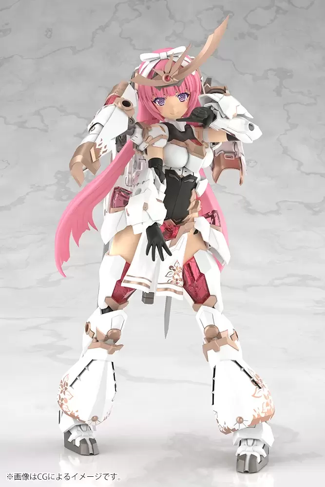 フレームアームズ・ガール『GRAND SCALE マガツキ[橘花]』可愛らしい