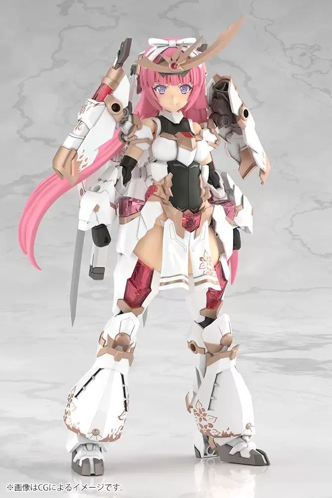 フレームアームズ・ガール『GRAND SCALE マガツキ[橘花]』可愛らしい