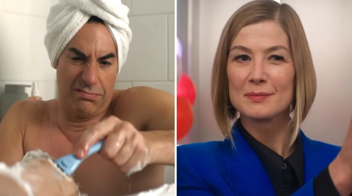 Netflix Unveils First Trailer for 'Ladies First': Sacha Baron Cohen, Rosamund Pike Star in Gender-Swapped Comedy