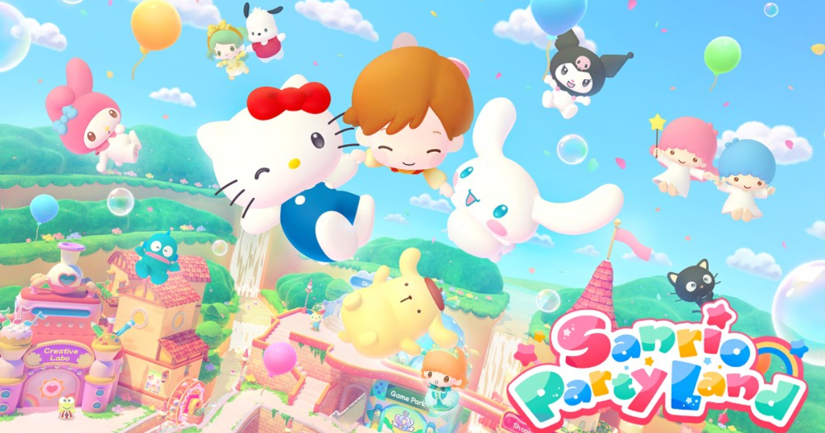 三麗鷗宣布成立自家遊戲品牌「Sanrio Games」 首作《三麗鷗 派對樂園》秋季登上Switch2