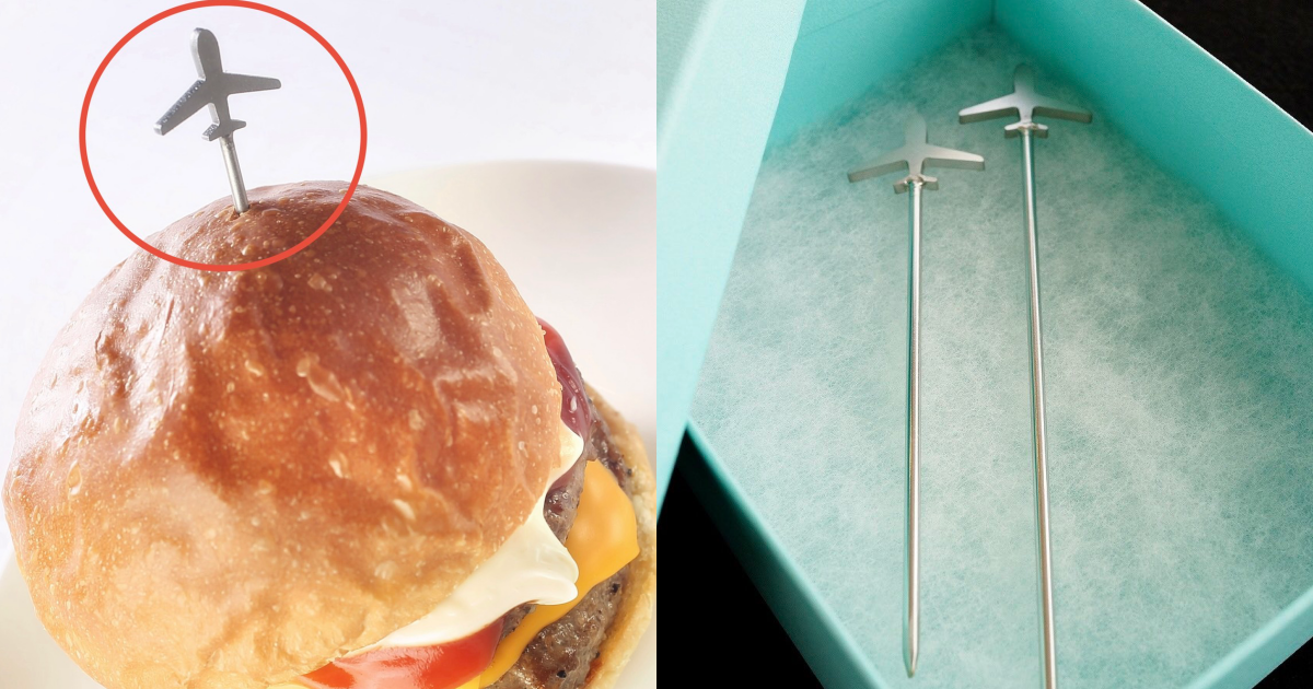 Okinawa Burger Joint's "Airplane Picks" Vanishing Act Leaves Owner Heartbroken: "Does This Look Like Something You Can Just Take Home?!"