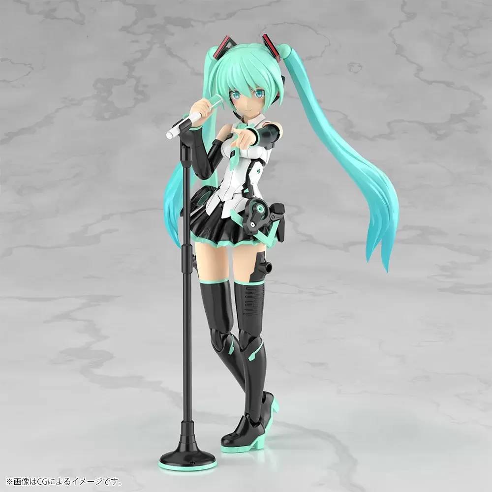 フレームアームズ ✕ 初音ミク『FRAME ARTIST 雪ミク』組み立てモデル