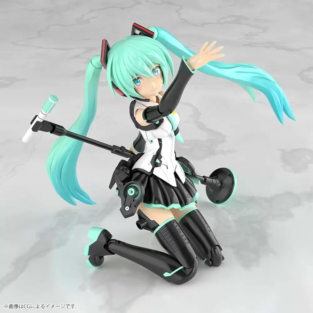 フレームアームズ ✕ 初音ミク『FRAME ARTIST 雪ミク』組み立てモデル