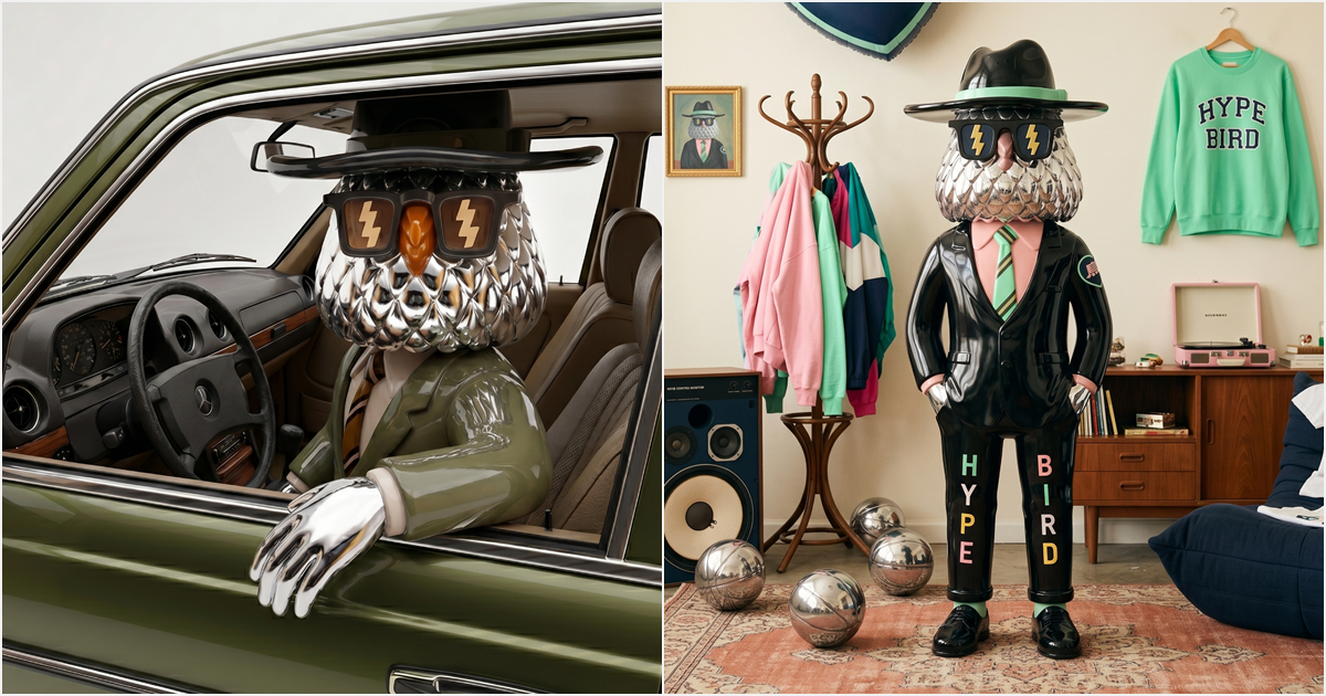 Ronan Leung Unveils Leggie Bird 04 "MB - W123" and 05 "Hype Bird" Special Editions, Exclusively Dropping at Hypeflea!