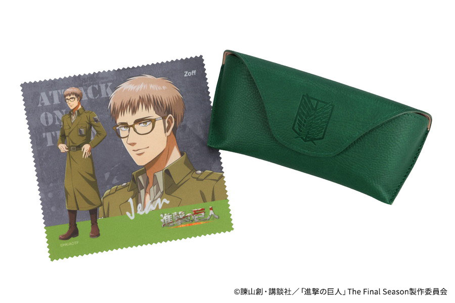 Zoff×『進撃の巨人』コラボメガネが登場！エレン、リヴァイ、ジャン