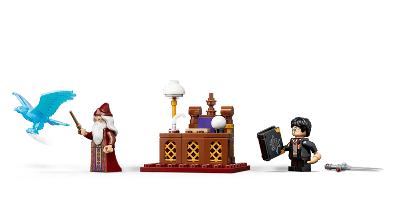 LEGO 76478哈利波特「書擋擺飾：鄧不利多的辦公室」藏著秘密彩蛋的校長