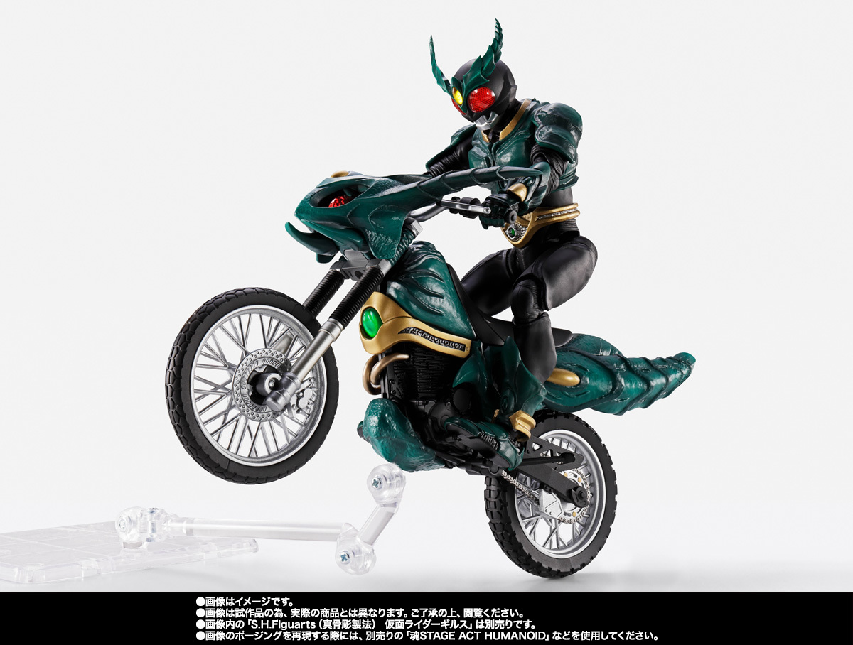S.H.Figuarts『仮面ライダーアギト』ギルスレイダーが登場！生物的な