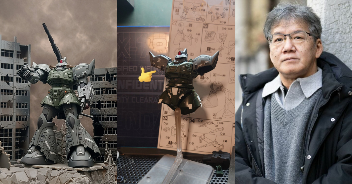 Hajime no Ippo's George Morikawa Flexes Custom Gelgoog Cannon Gunpla Build, Fans Go Wild for Diorama & Color Balance