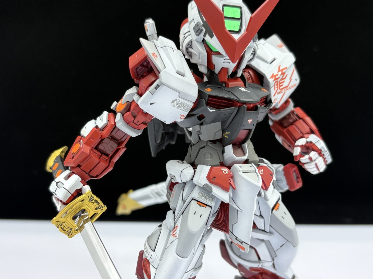 MGSD ガンダムアストレイ レッドフレーム レッドドラゴン装備