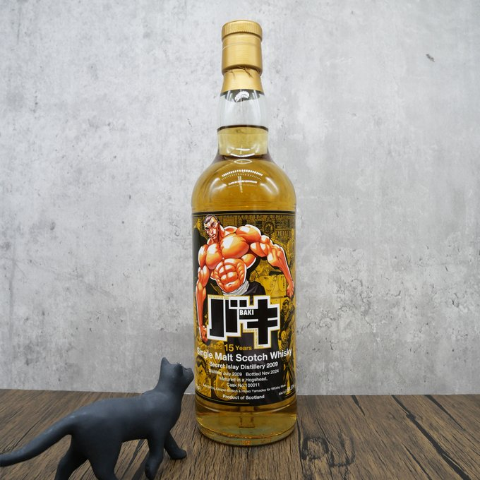 WHISKY MEW × 『刃牙』烈海王 限定ウイスキーが爆誕！ 漫画に登場した