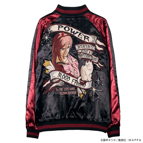 Never Mind ×『チェンソーマン』コラボ刺繍アパレルが登場