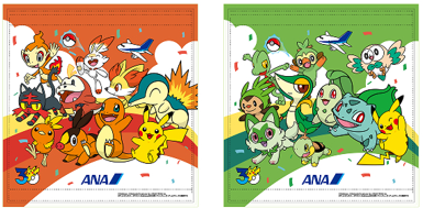 ANA×『ポケモン』30周年記念！特別塗装機「ポケモンジェット赤／緑」の