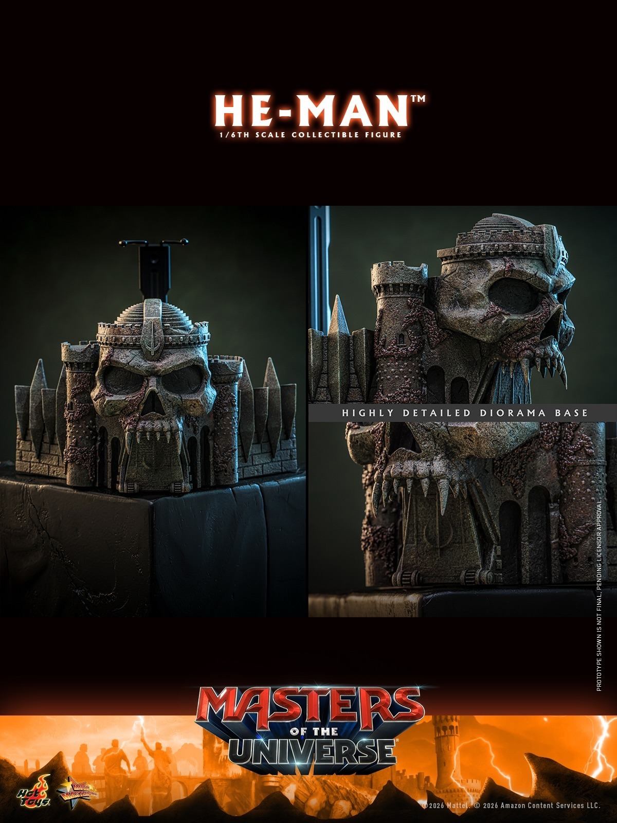 Hot Toys 『マスターズ・オブ・ユニバース』ヒーマン 1/6スケール 