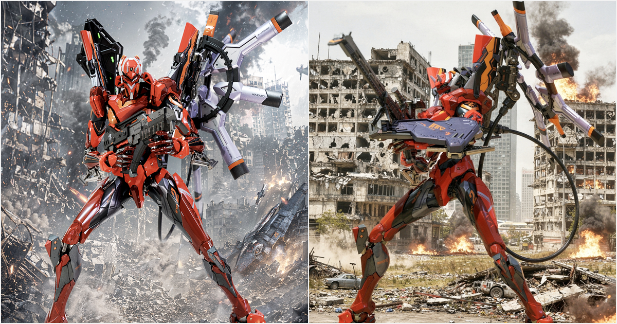 CCSTOYS TIEPO Series Unleashes "Neon Genesis Evangelion ANIMA" Unit-02 Type II with Striking Proportions