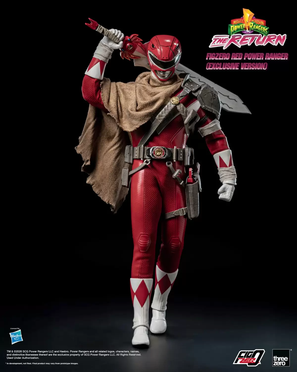 threezero「FigZero 『Mighty Morphin Power Rangers: The Return 