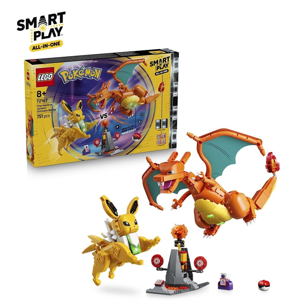 レゴ ポケモン SMART Play「リザードンvsサンダース アルティメット