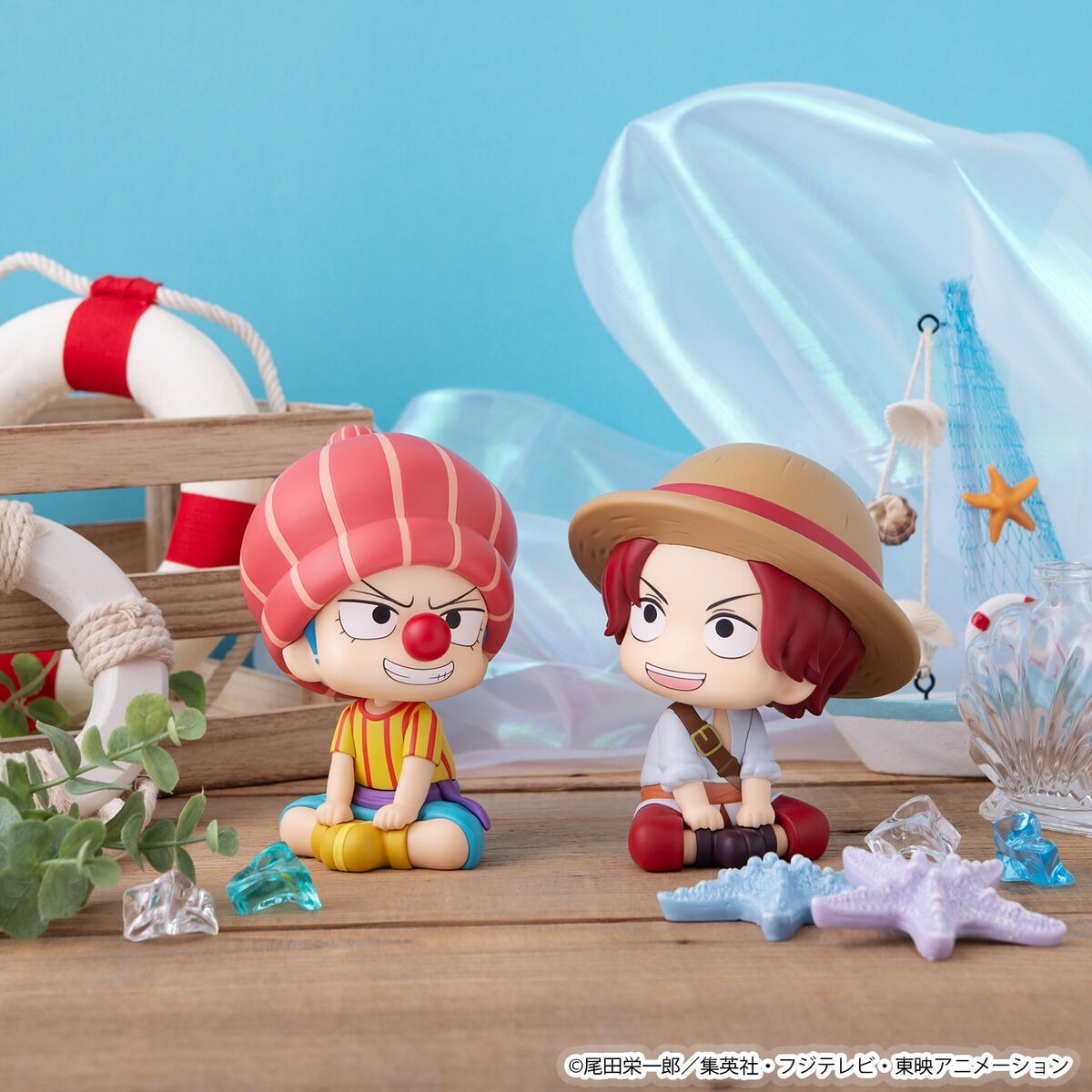 メガハウス「るかっぷ 『ONE PIECE』 シャンクス 幼少期Ver.／バギー