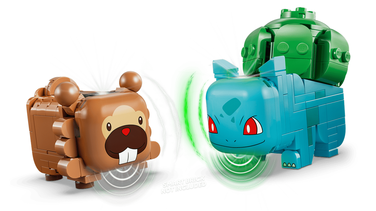 LEGO 72152『ポケモン』「ピカチュウとモンスターボール」は尻尾の先端 