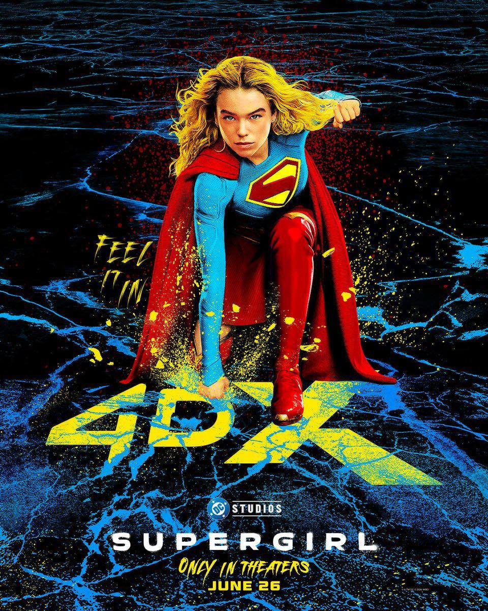 スーパーガール』IMAX、4DXなど「劇場特殊上映版」ポスター一挙公開