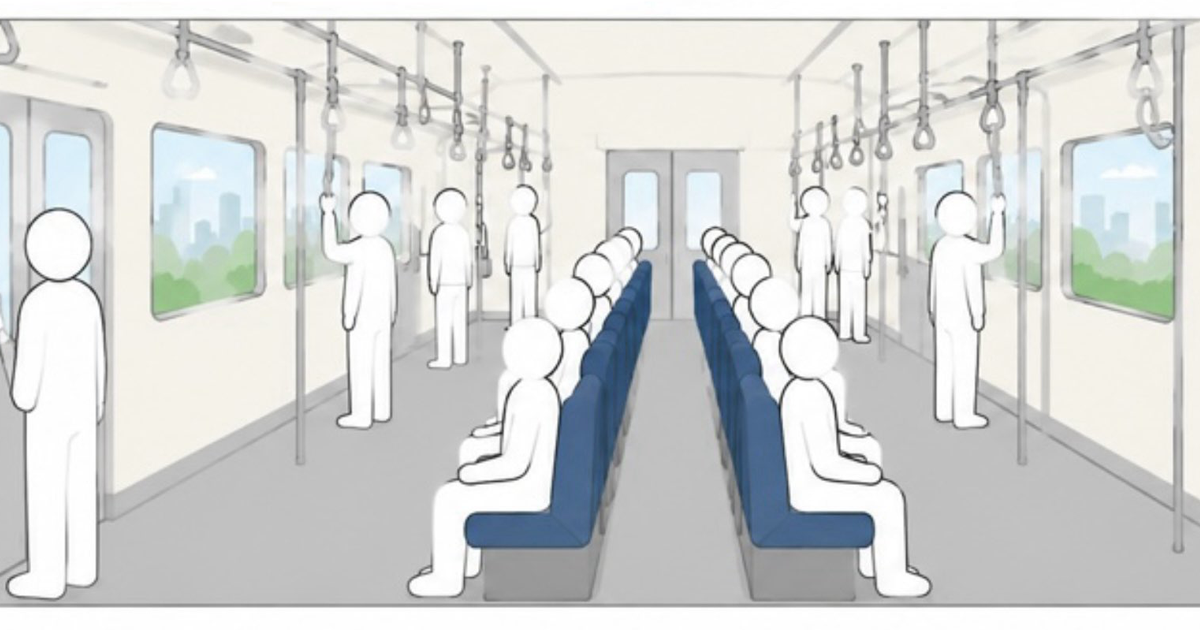 Train Seating Debate: Japanese Netizen Suggests Central Layout to Avoid Awkward Stares, Sparks Heated Discussion