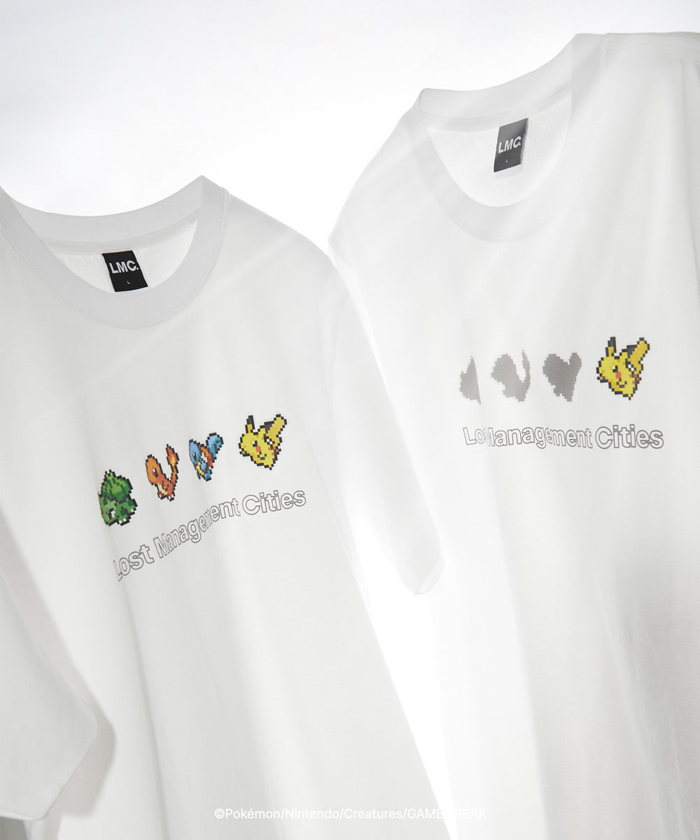 韓国ストリートブランド「LMC」×『ポケモン』！懐かしのドット絵で