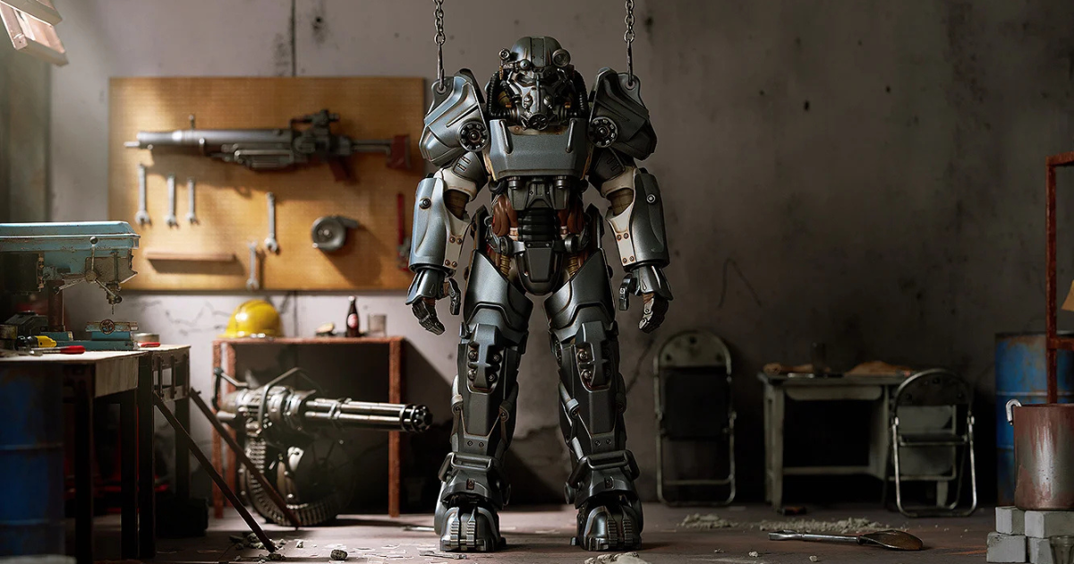 PLAMATEA Unveils Iconic Fallout T-60 Power Armor Model Kit!