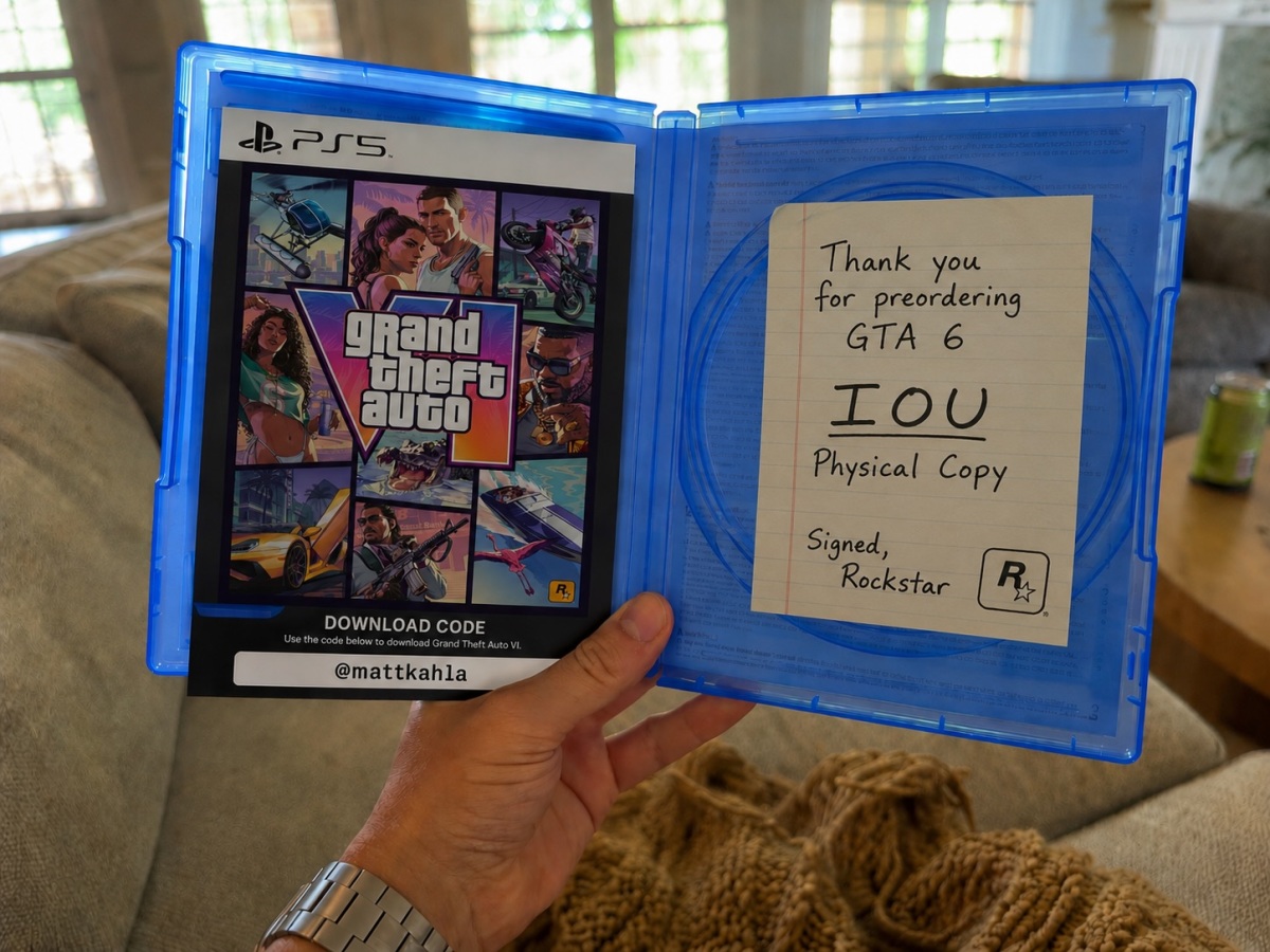 《GTA 6》傳首發盒裝下載碼只是短期安排？內部人士稱光碟版最快12月推出接替實體版本