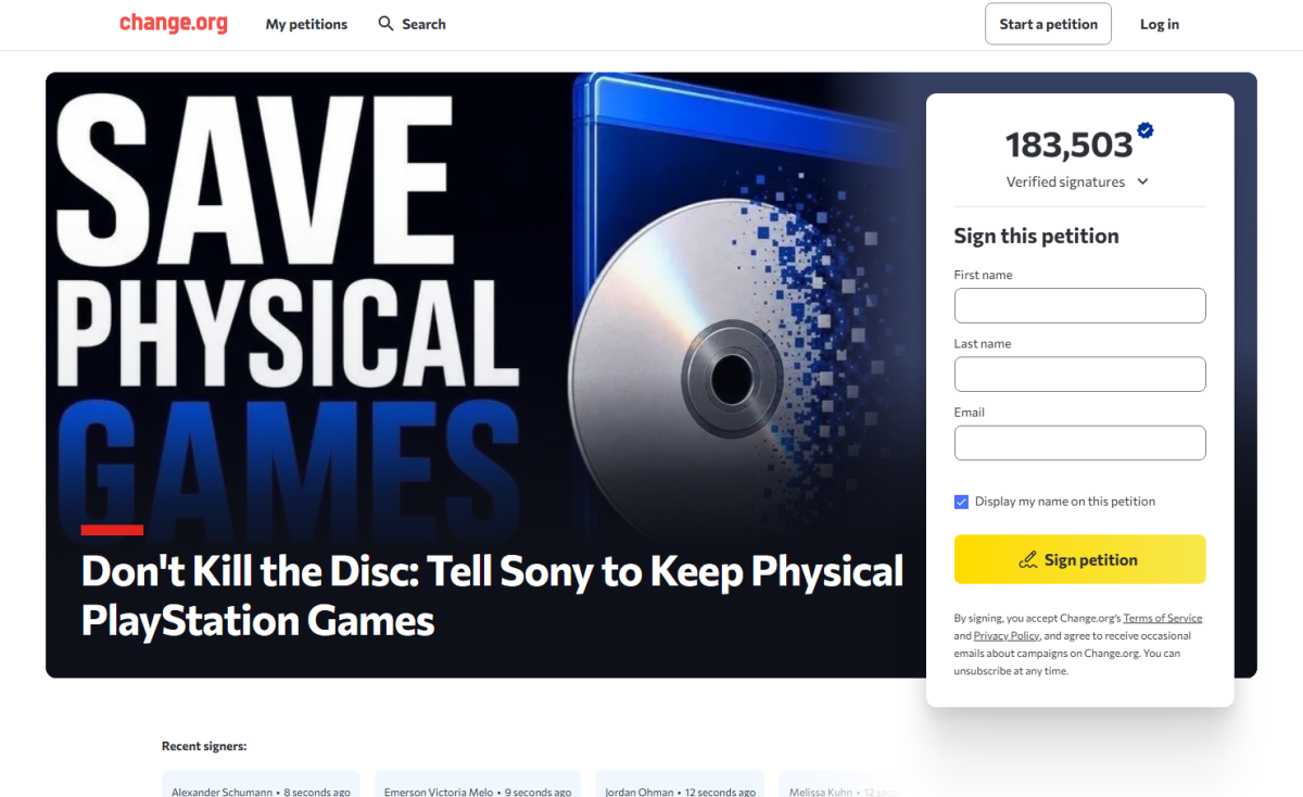 PlayStation停產實體光碟引爆反彈　保留光碟連署破16萬玩家、批撤銷實體恐衝擊零售工作