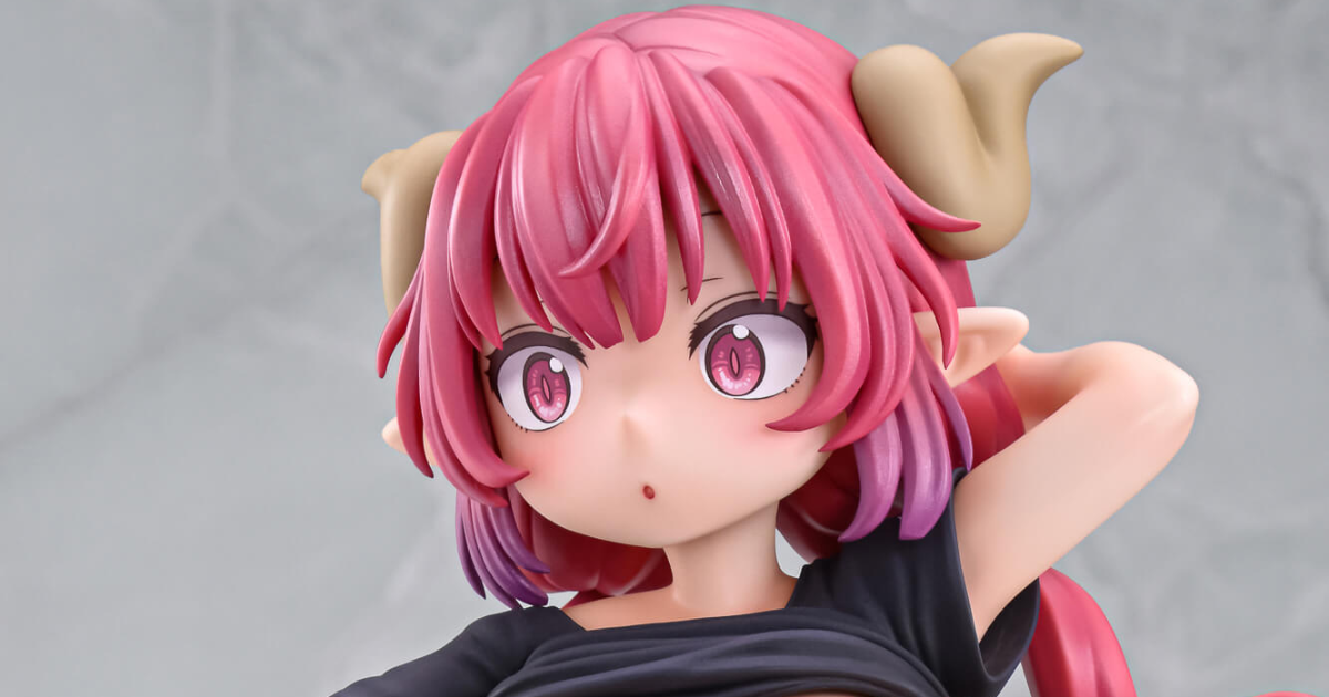 Q-six Unveils "Miss Kobayashi's Dragon Maid" Ilulu Band-Aid Style 1/5 Scale Figure, Featuring Her Iconic Massive Chest!