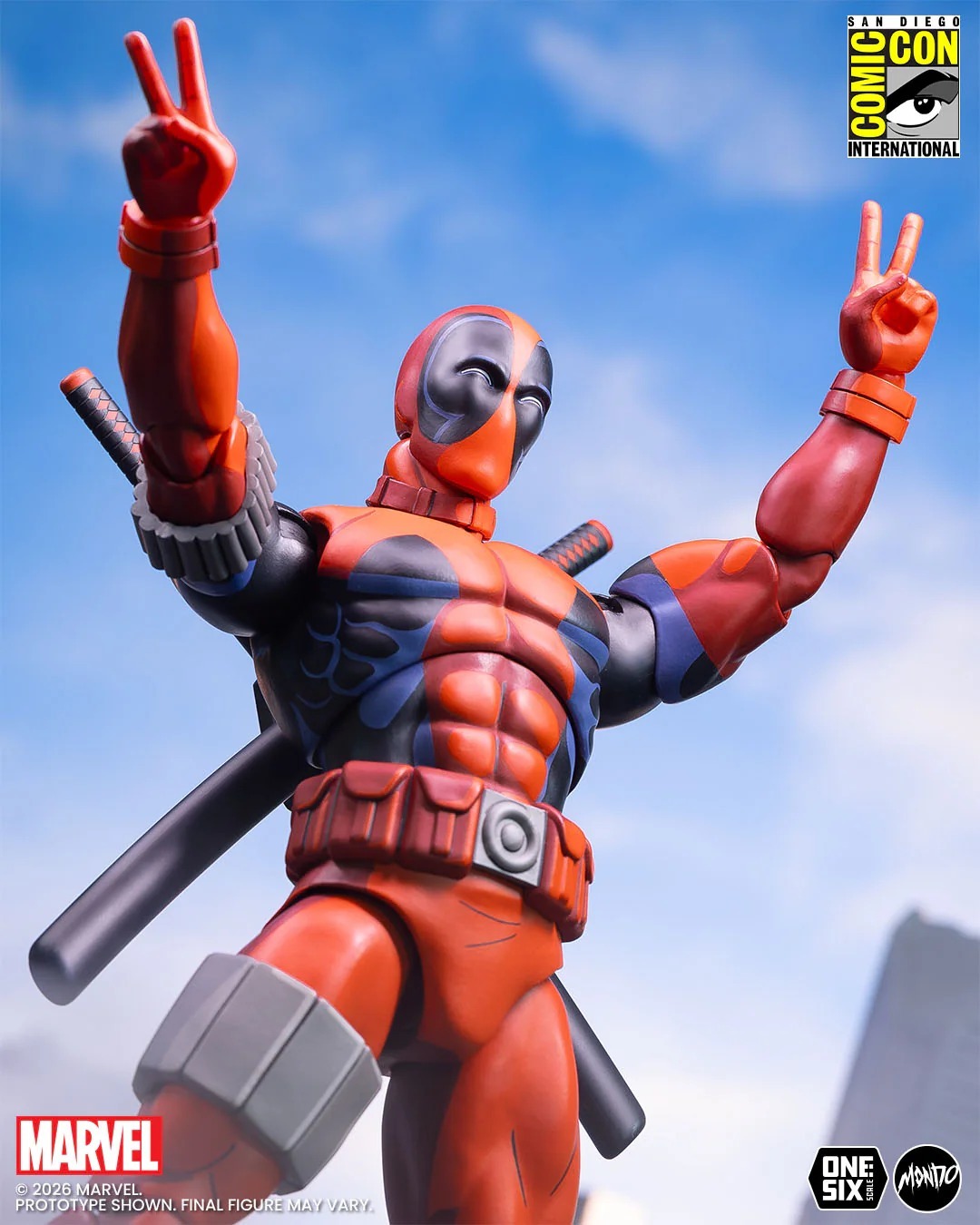 MONDO 『X-Men: The Animated Series』デッドプール 1/6スケール 可動