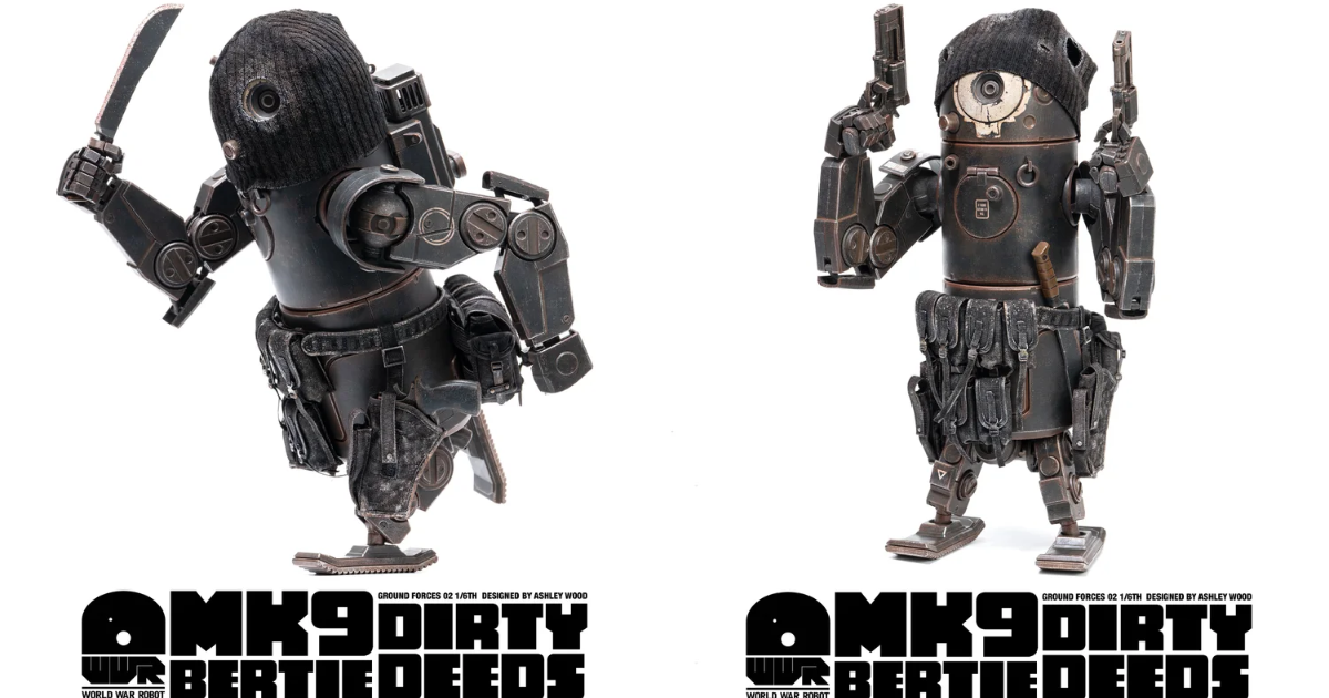Underverse Unleashes "DIRTY DEEDS BERTIE MK9" SDCC 2026 Exclusive with 104 Points of Articulation!