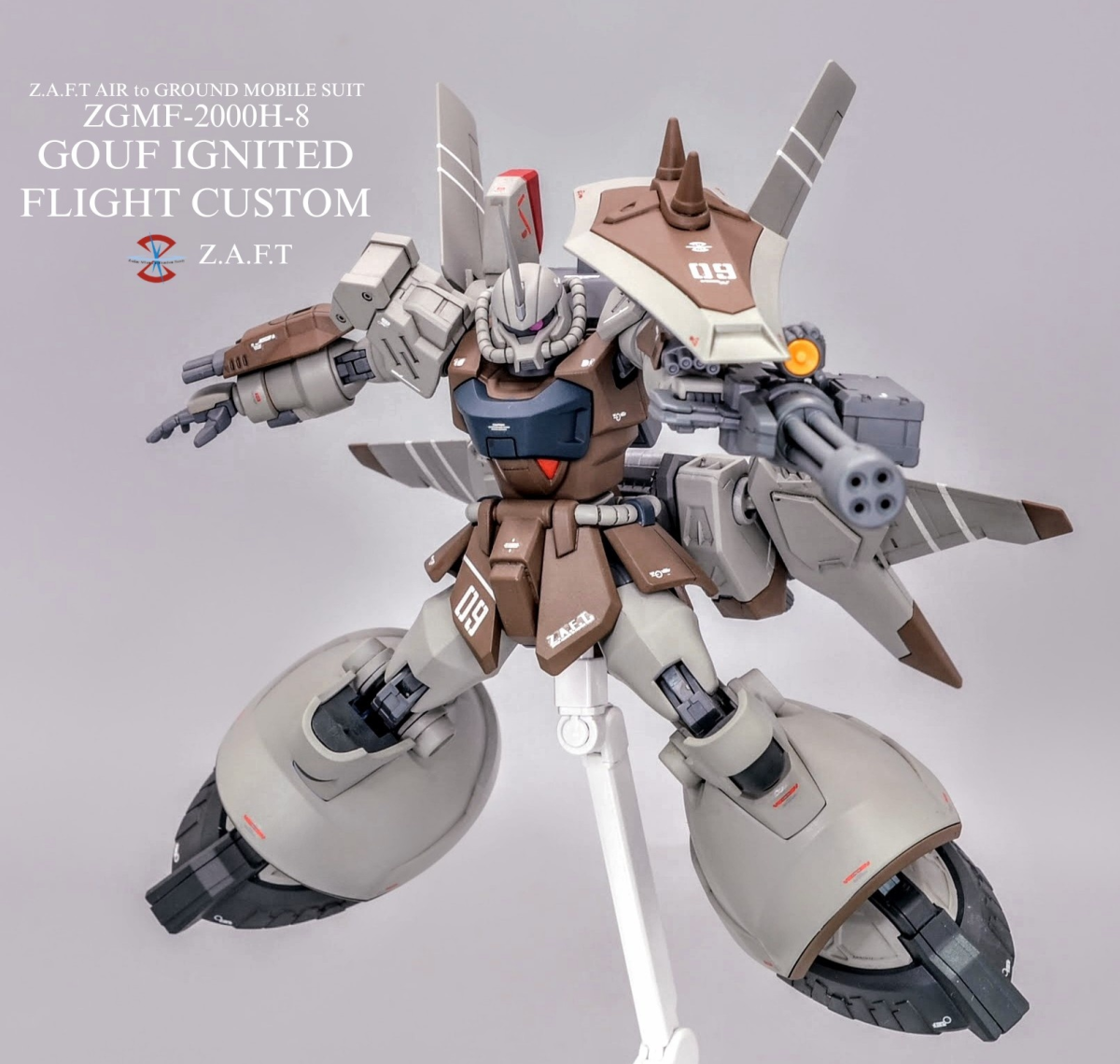 GBWC日本王者が制作！宇宙世紀とC.E.が融合した「グフイグナイテッド