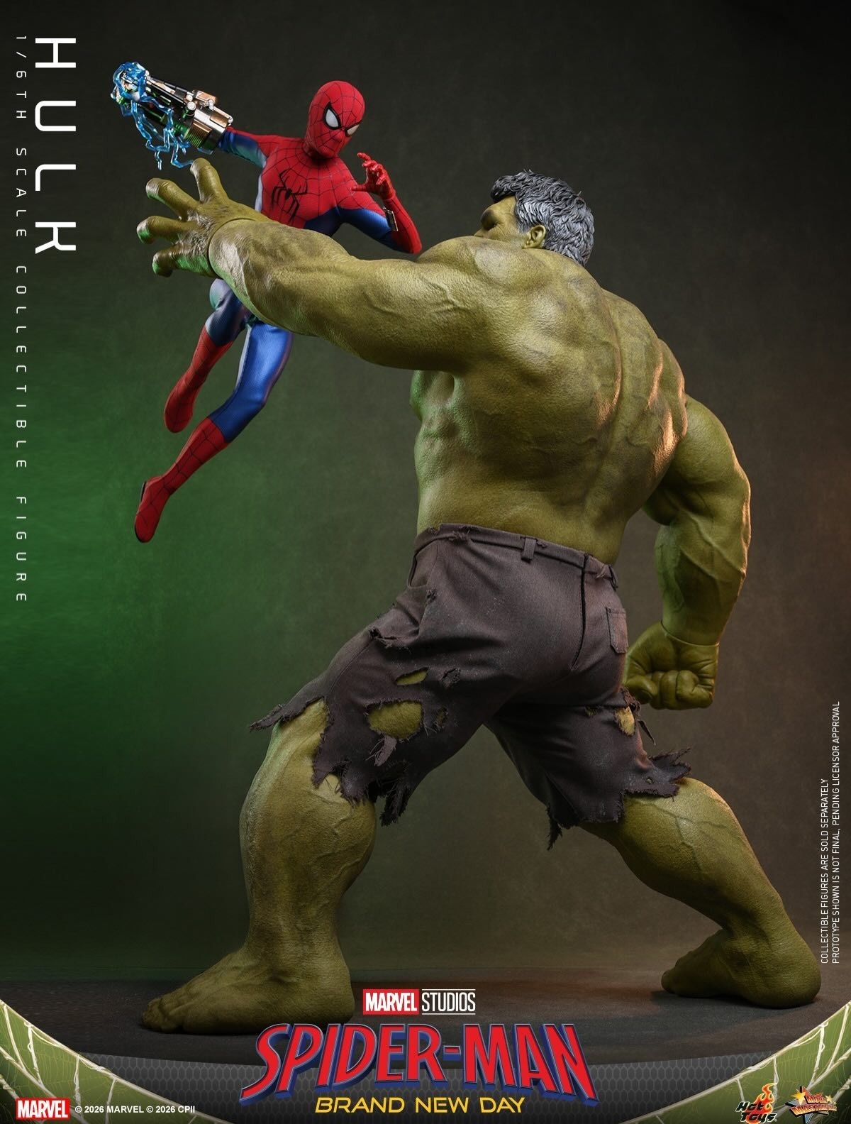 Hot Toys『スパイダーマン:ブランド・ニュー・デイ』より「ハルク」1/6
