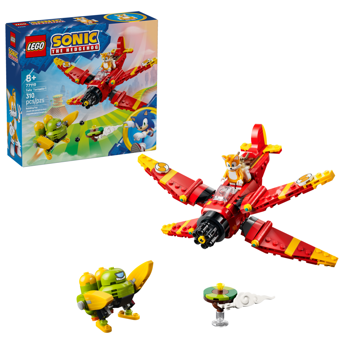 LEGO Sonic 77120 Shadow's Mech vs. G.U.N. Trooper Revealed