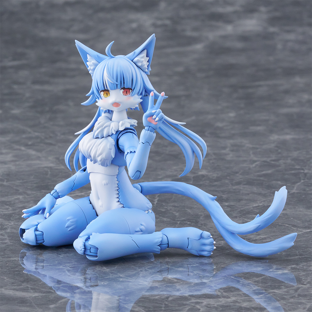 アオシマ KemoPla「No.KP-04R おまねこ」航空自衛隊公式マスコット
