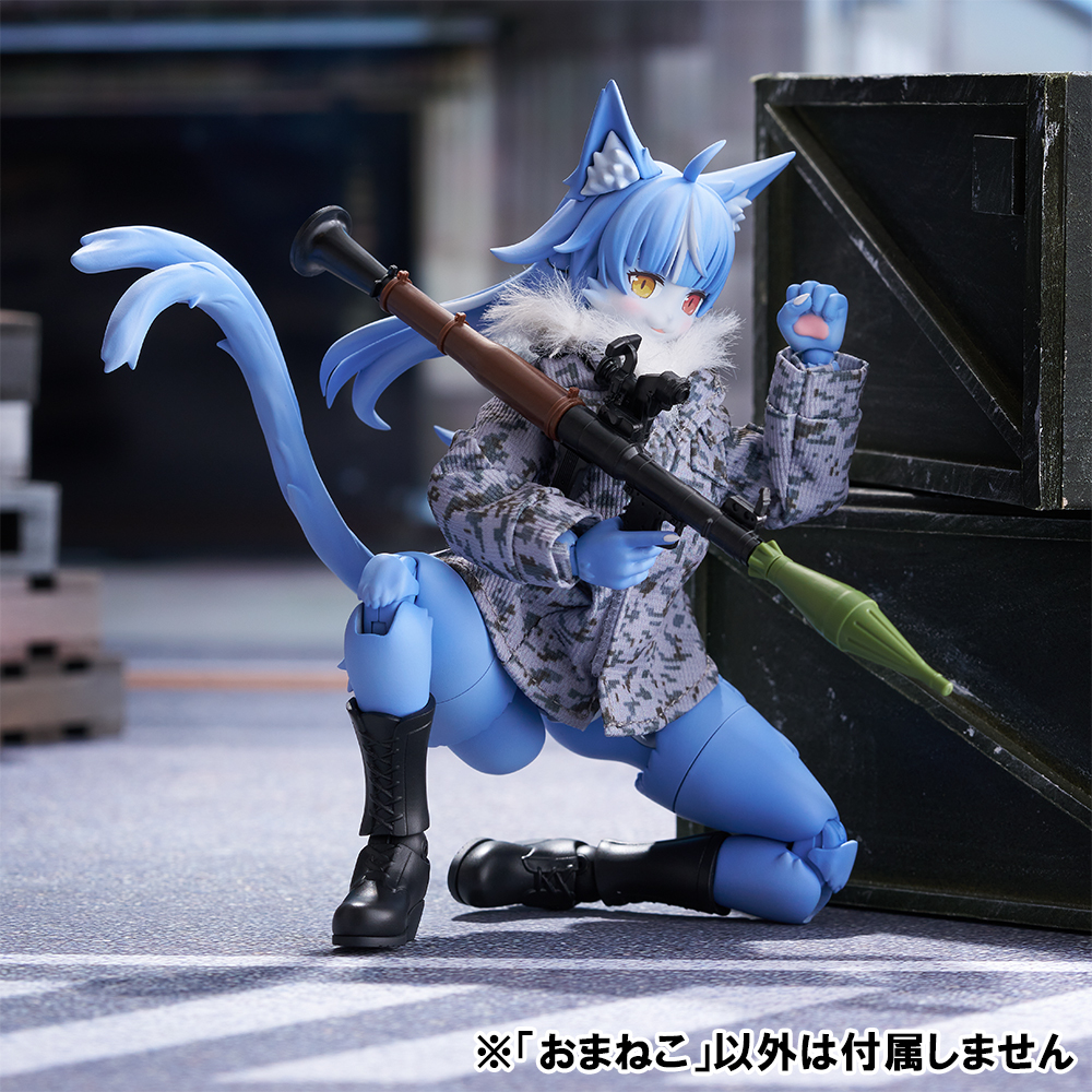 アオシマ KemoPla「No.KP-04R おまねこ」航空自衛隊公式マスコット